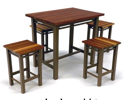 Country Kitchen Table and Stools Hot on Sale