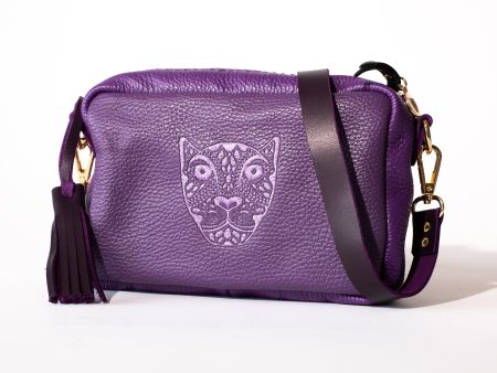 JAGUAR LUCIA CROSSBODY   EGGPLANT For Cheap