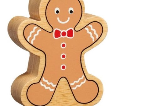 Lanka Kade Fairtrade Painted Wooden Gingerbread Man For Sale