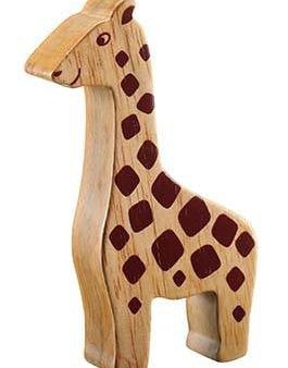 Lanka Kade Fair Trade Natural Wood Toys -Safari Animals, various Online