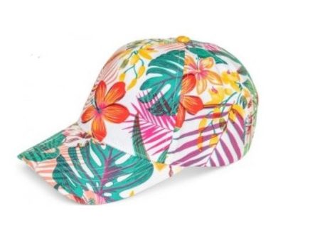 Flower Print Baseball Cap ( 2 colour options) Online Hot Sale