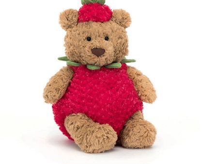 Jellycat Bartholomew Bear Strawberry Online