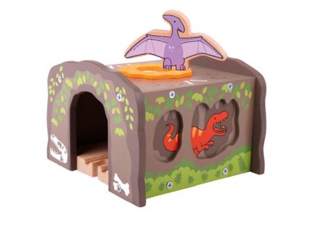 BigJigs Wooden Railway T Rex Tunnel Online now