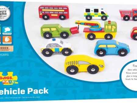 BigJigs Wooden Vehicle Pack Discount