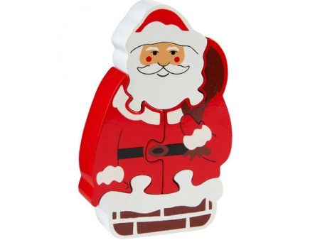 Lanka Kade Wooden Father Christmas Jigsaw Puzzle Hot on Sale