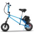 MotoTec 49cc Gas Mini Bike V2 Blue Online