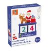 Orange Tree Toys Christmas Count Down Blocks Hot on Sale