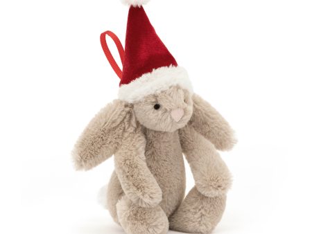 Jellycat Bashful Christmas Bunny Decoration Online Hot Sale