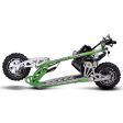 MotoTec UberScoot 70x 2-Speed Gas Scooter Green Online now